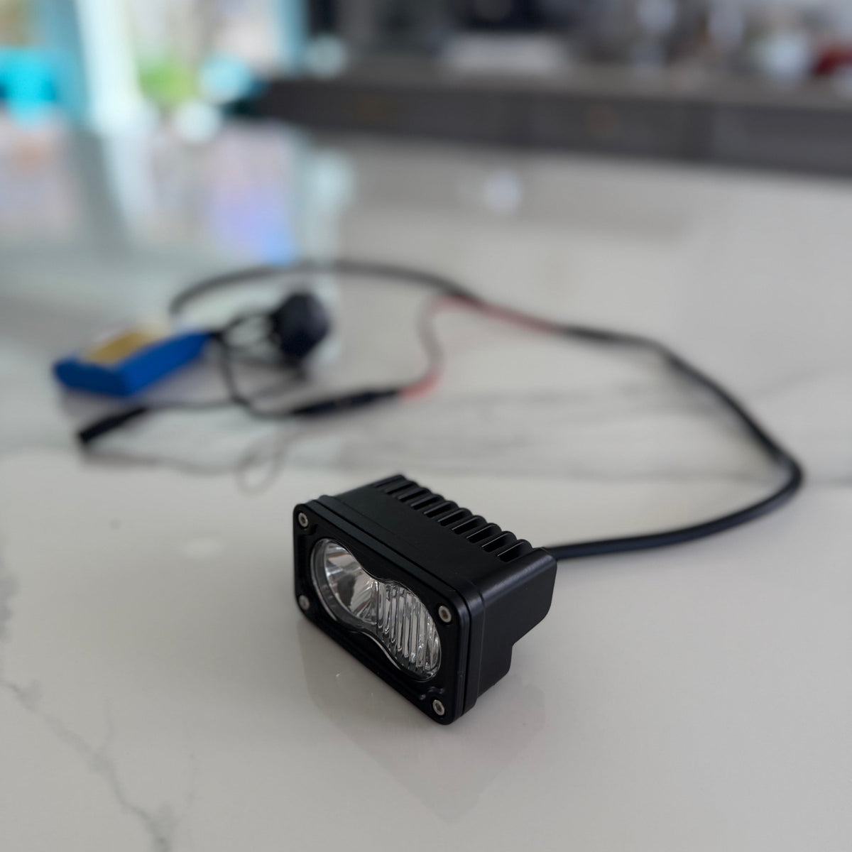 Rechargeable Battery Powered Baja Light w/ Switch (Metal)