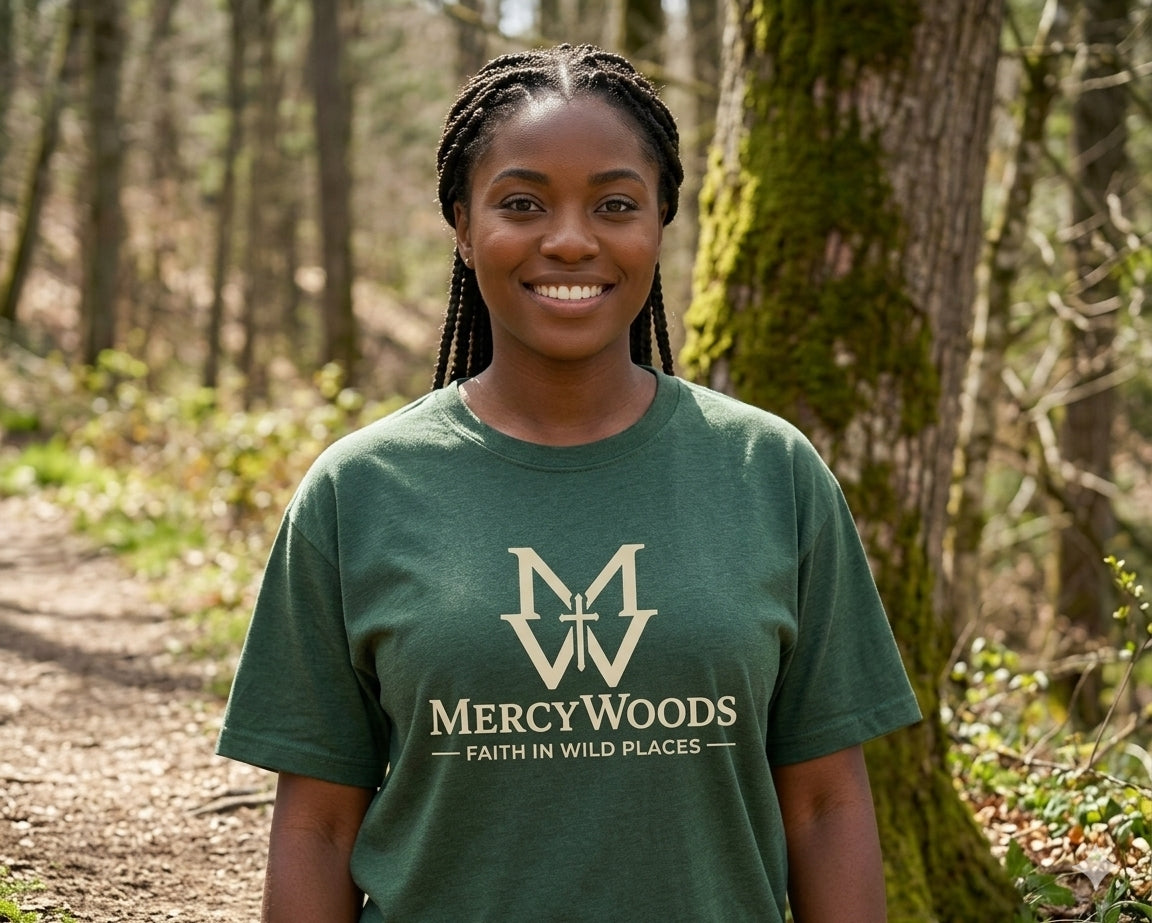 MercyWoods Signature Tee-Military Green